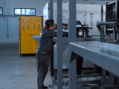 Yawei PET Blow Moulding achine in Our Customer’s Company