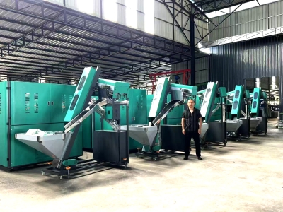 Yawei PET Blow Moulding achine in Our Customer’s Company